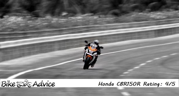 Honda CBR150R rating india