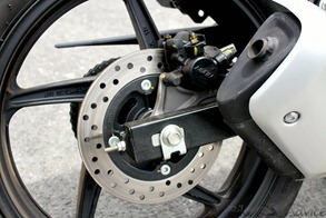 Honda CBR150R rear disk brake