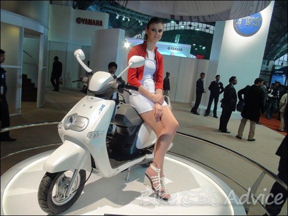 TVS new scooter 2012