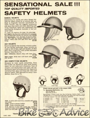 AGV Helmets - A History
