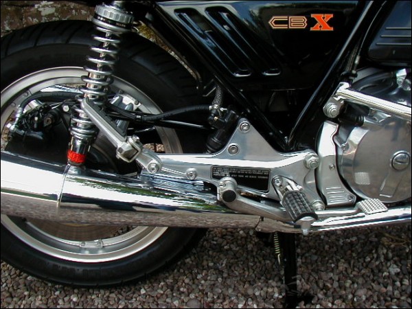 Six-cylinder Honda CBX1000