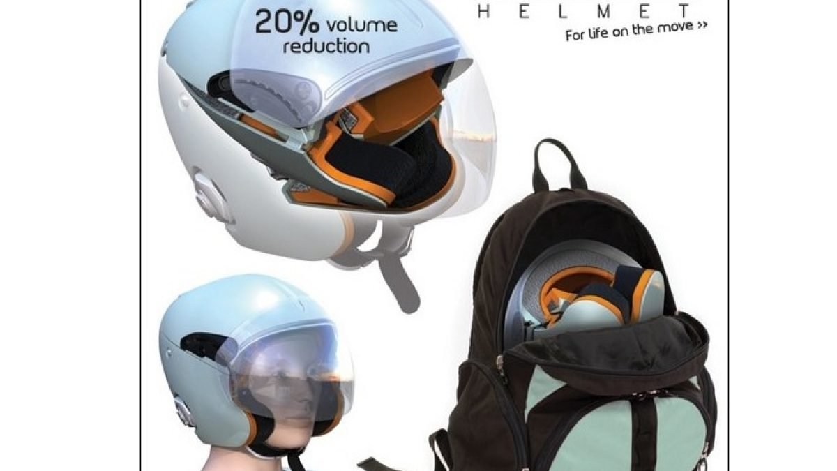 folding motorcycle helmet Fend Super Large (59 Fold Technology Proteus Helmet Folds For Storing