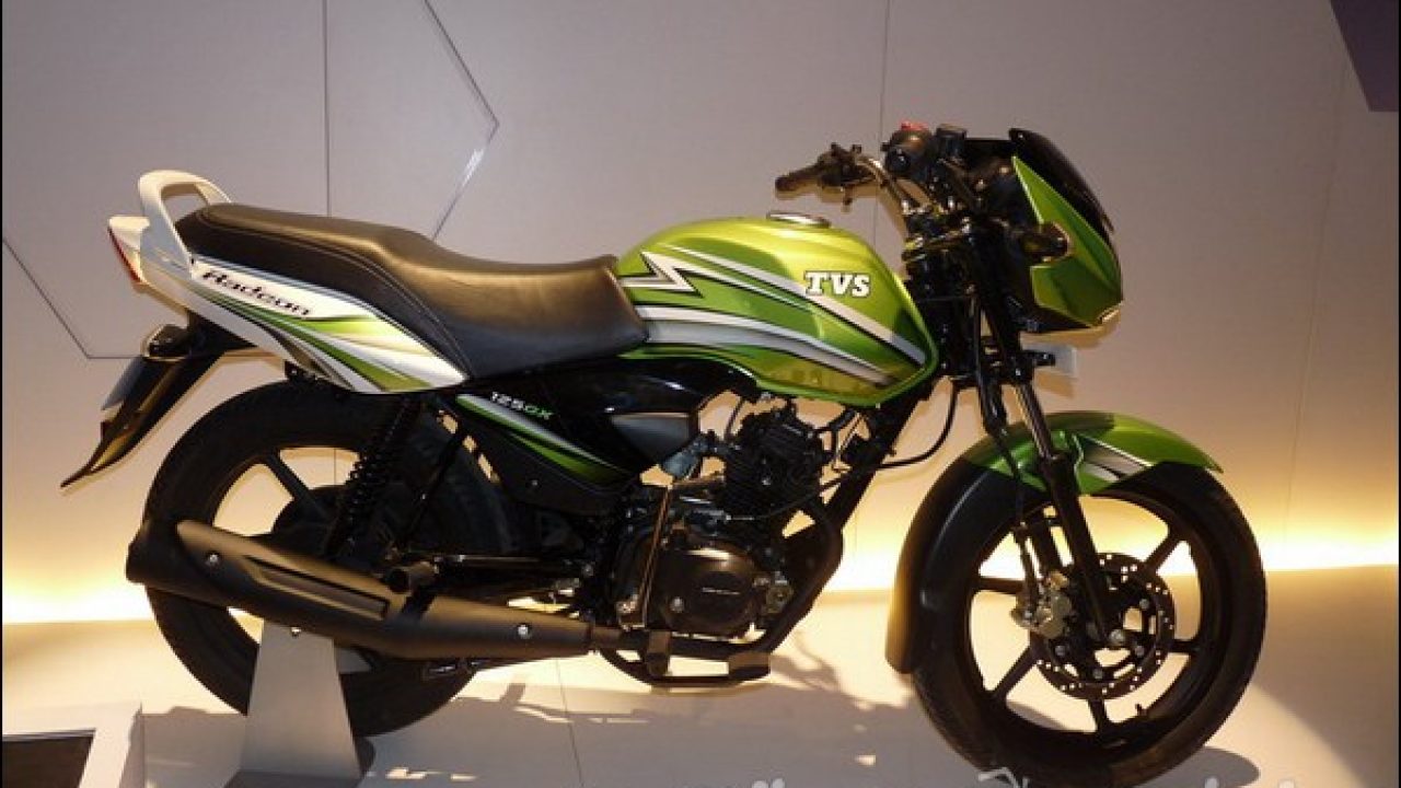 New Tvs 125cc Motorcycle In 2012 Radeon Bikeadvice In