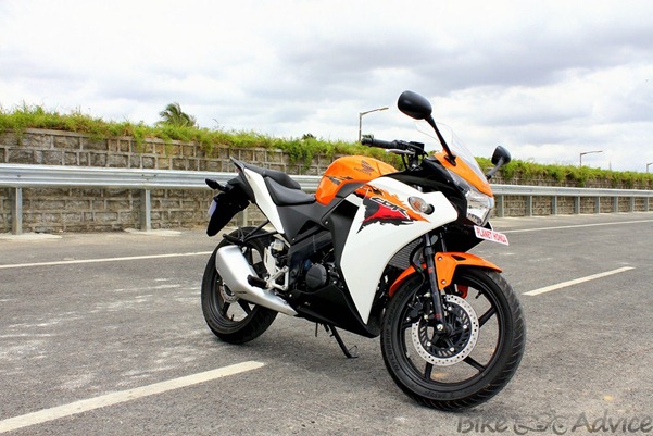 Honda CBR150R motorcycle 2012