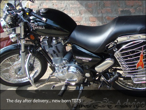 Royal Enfield Thunderbird Twinspark Ownership Review by Debayan Ghosh bikeadvice in (2)