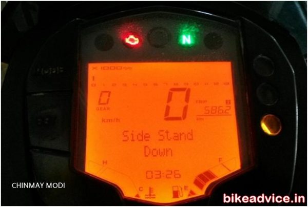 KTM-Duke-200-Side stand down console
