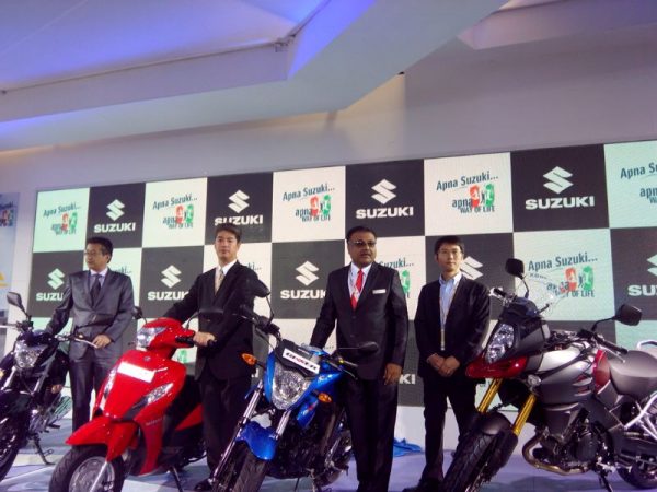 Suzuki-Motorcycles-India-Unveils-Four-new-Products