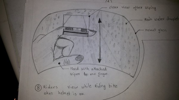 Helmet-Finger-Wiper-concept sketch