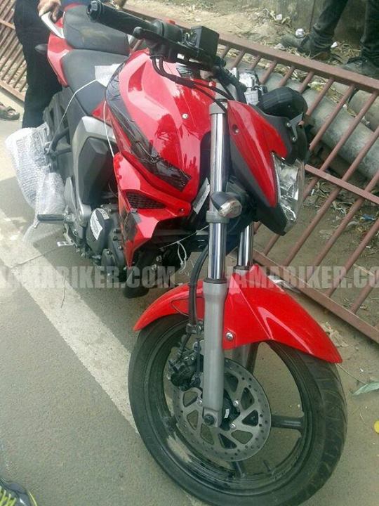 Yamaha Fz V2 Spotted Uncamouflaged Is The Launch Close Very Close