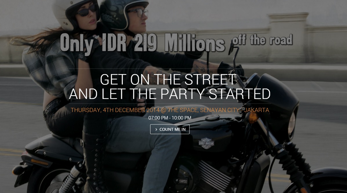  Harley  Davidson  to Launch Street  500  750 in Indonesia  Tomorrow