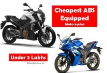 11 Cheapest ABS-Equipped Motorcycles Under 2 Lakhs Cheapest ABS Motorcycles