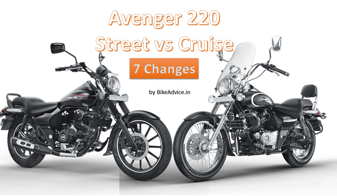 bajaj avenger 220 cruise and street difference