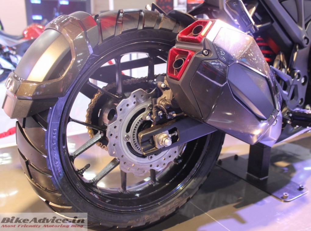 Honda CX02 Cros Adventure Pics Tyre Exhaust