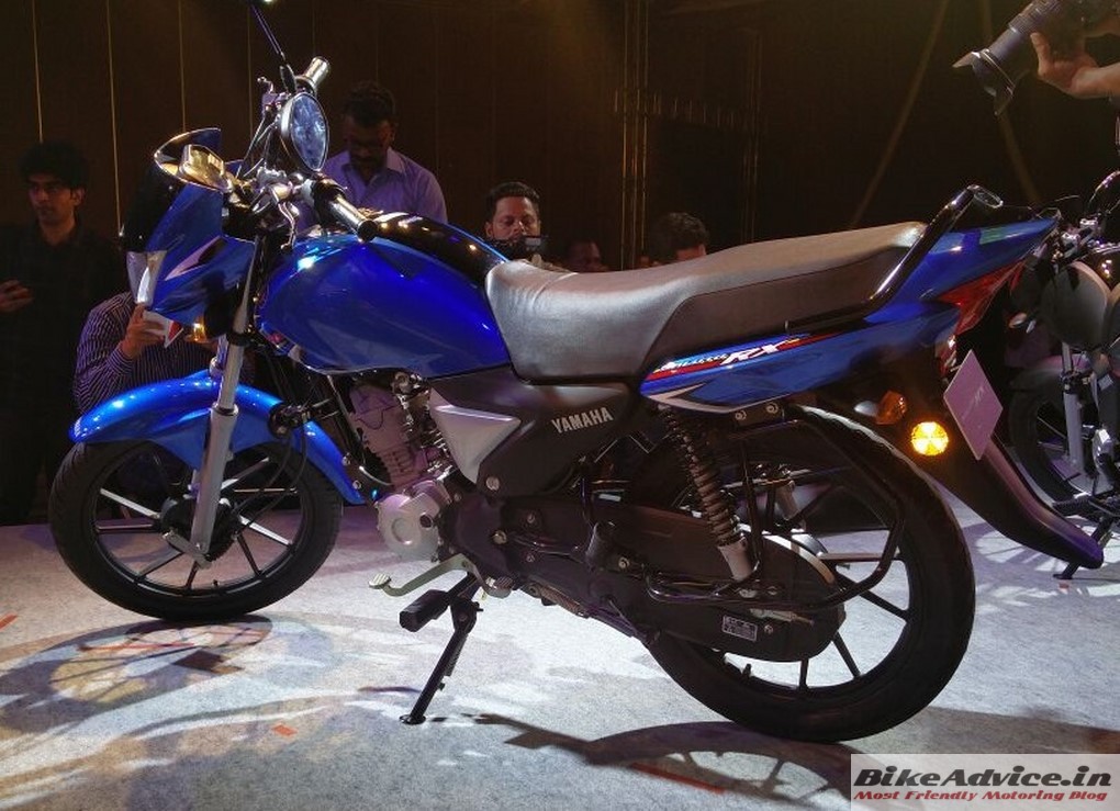 110 cc Yamaha Saluto RX Pics blue
