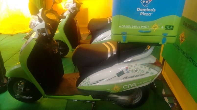 CNG two wheeler