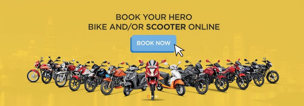 Hero MotoCorp sells bikes online