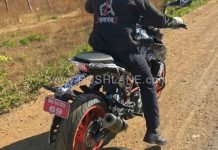 Are The Metzelers Going? 2017 Duke 390 Spotted Wearing Michelin Tyres