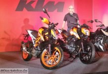 2017 Duke 390 Launched at Rs 2.25 Lakhs, a Rs 30,000 Price Increase