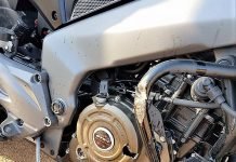 First Reported Crash of Dominar 400 at 80 kmph; Rider Safe