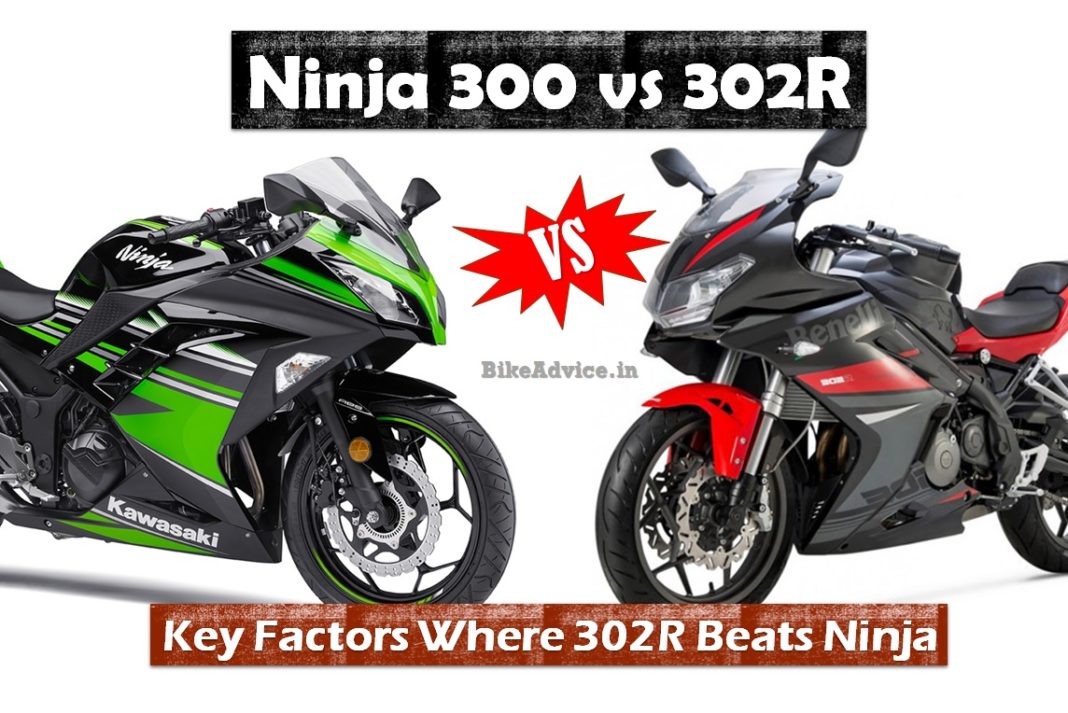 Ninja 300 vs 302R