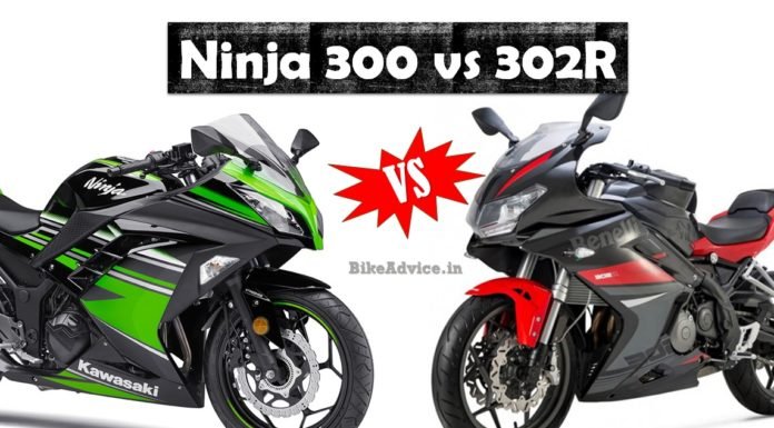 Ninja 300 vs 302R