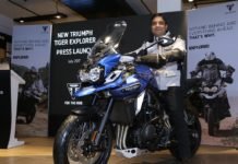 Top of the Line 2017 Tiger Explorer XCx Launched at 18.75 Lakhs
