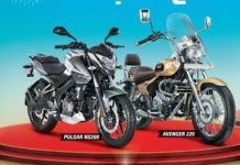 Diwali Discounts – Upto Rs 2100 Off on V15, Platina & CT100; Offers on Pulsar, Avenger Too
