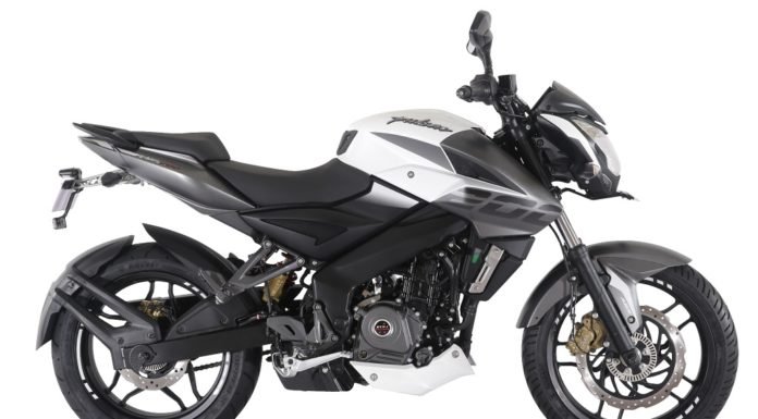 Pulsar NS200 ABS white pic
