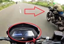 High Speed Chase Between Dominar & Upcoming RE Interceptor 750 Caught on Video