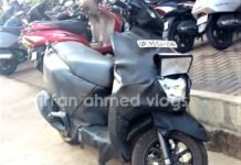 Clearest Spy Pics of TVS’ Upcoming Sports Scooter (Graphite)