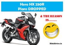 After 4 Years HX 250R Shelved & Hero Has a Funny Reason of Justification!
