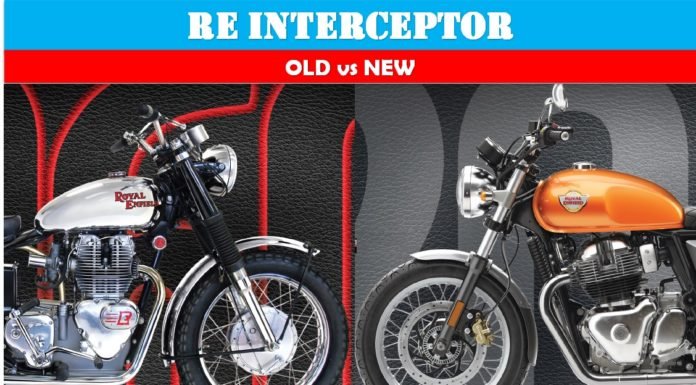 RE Interceptor Old vs New Interceptor New vs Old