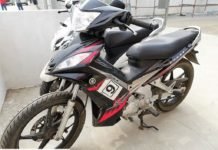 Yamaha Spark 135 Spotted at Chennai Race Track