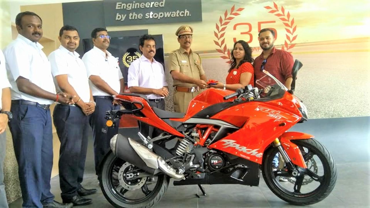 Tvs Reveals Apache 310 Prices In All States Is Rs 10k Costlier In Most