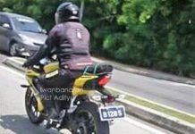 Recently Launched Yellow 2018 Yamaha R15 v3 Spotted on Road in Indonesia