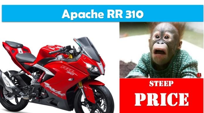 Apache 310 Price Hike