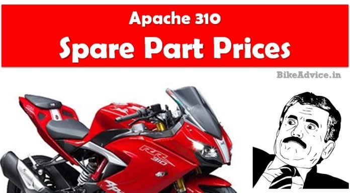 Apache 310 Spare Part Prices