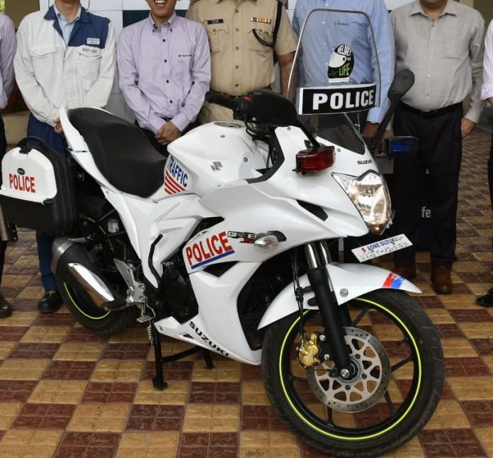 Gixxer Police Version