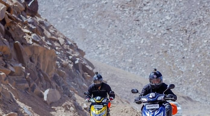 Khardungla Trip on e-Scooter