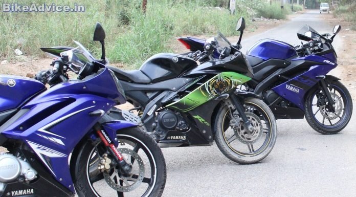 YZF R15 V1 vs R15 V2 vs R15 V3 R15 v3 vs v2 vs v1