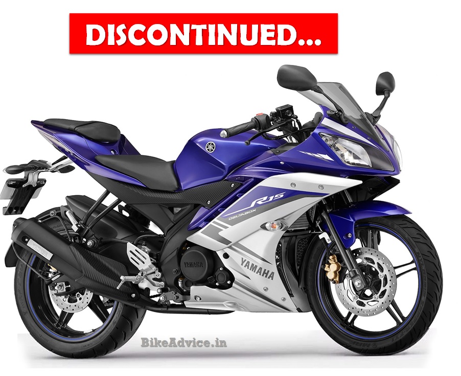 Yamaha R15 v2 discontinued