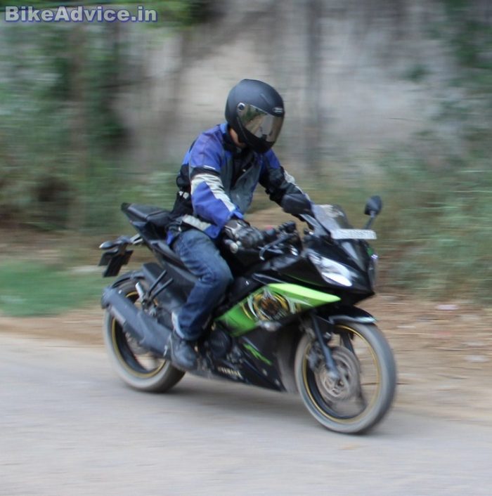 Yamaha YZF R15 V2 top speed