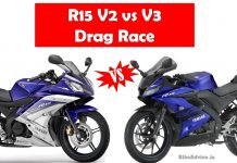 Yamaha R15 V3 vs R15 V2 – Drag Race – Who Wins…? Yamaha R15 V3 vs V2