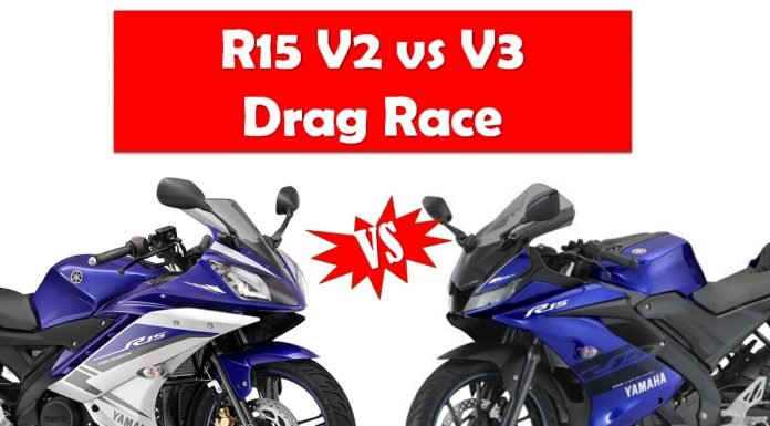 R15 v3 vs v2 Yamaha R15 V3 vs V2