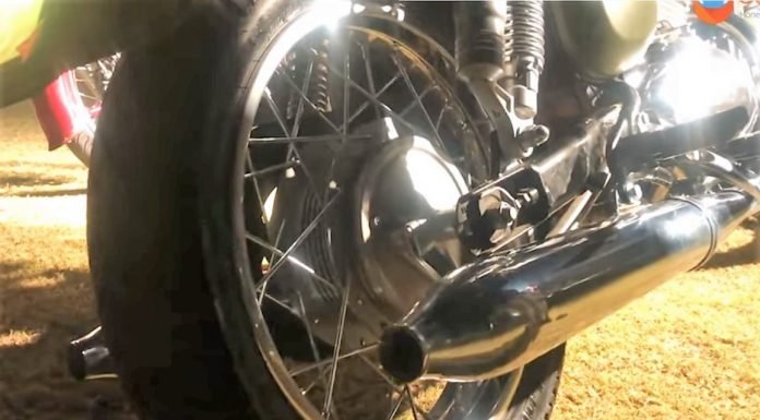 Jawa exhaust note modified exhaust