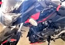 Ahead of Launch Pulsar 150 ABS Spotted at a Dealership