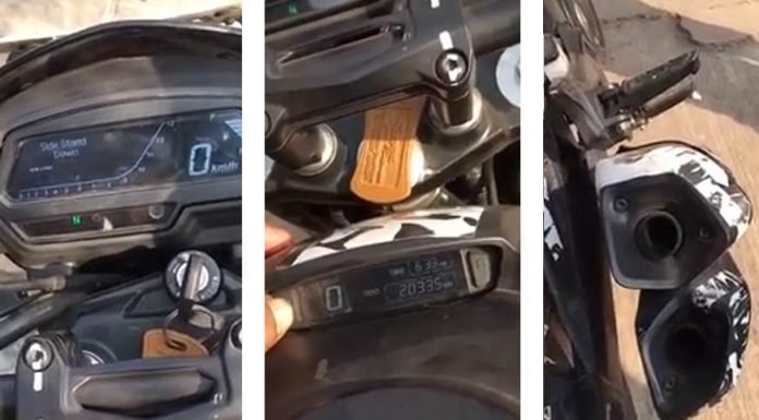 2019 Dominar instrument cluster pic