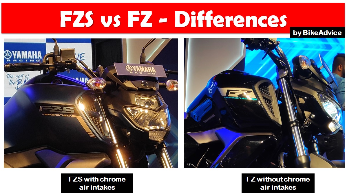 FZ vs FZS differences
