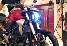 Honda CB300R Accessorised Version Gets 5 Changes