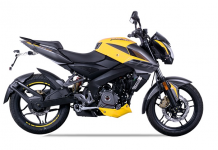 Bajaj Relaunches Pulsar NS200 in Yellow Colour